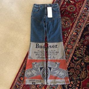 Maryam Nassir Zadeh TELFAR DENIM JEANS